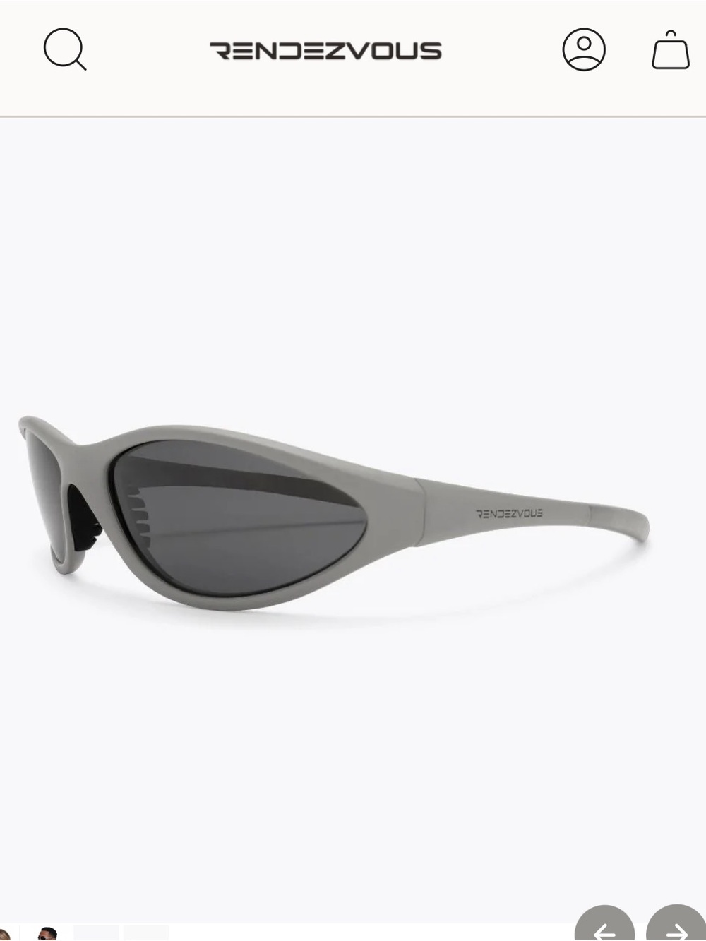 Rendezvous Dolomite Gray Women's Sunglasses